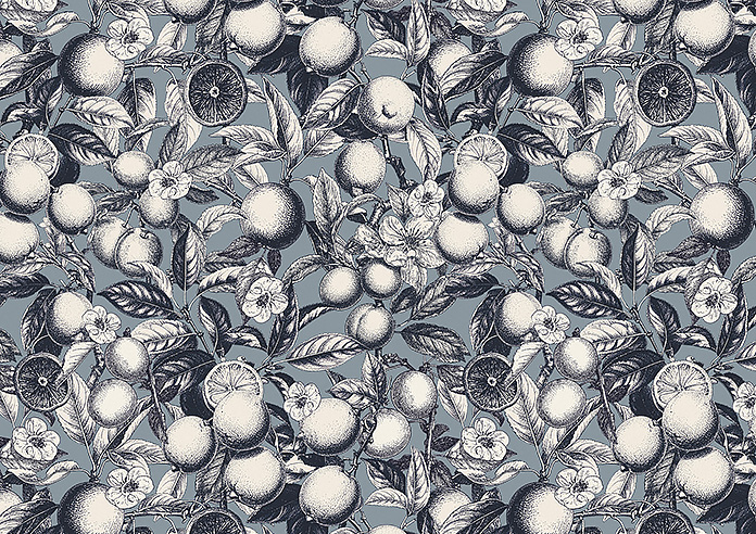 Plum Sketch, Misted - Twist&Fit Roller Blind - Image 6